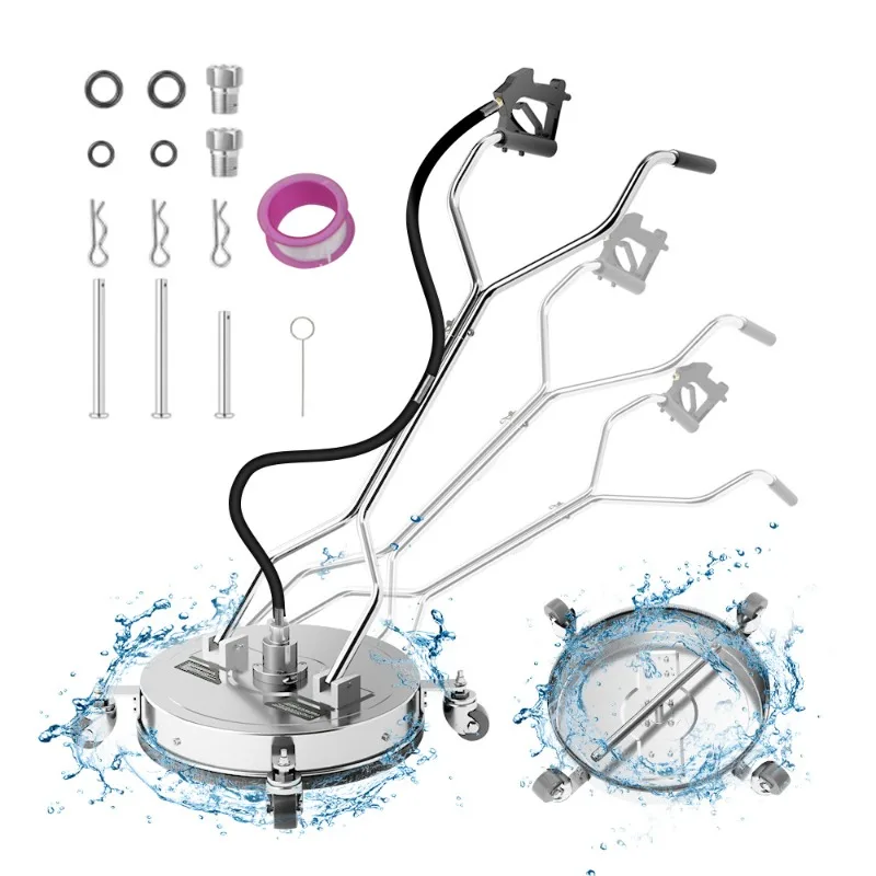 Pavement washer cleaning high pressure road washer quick plug washing brush household