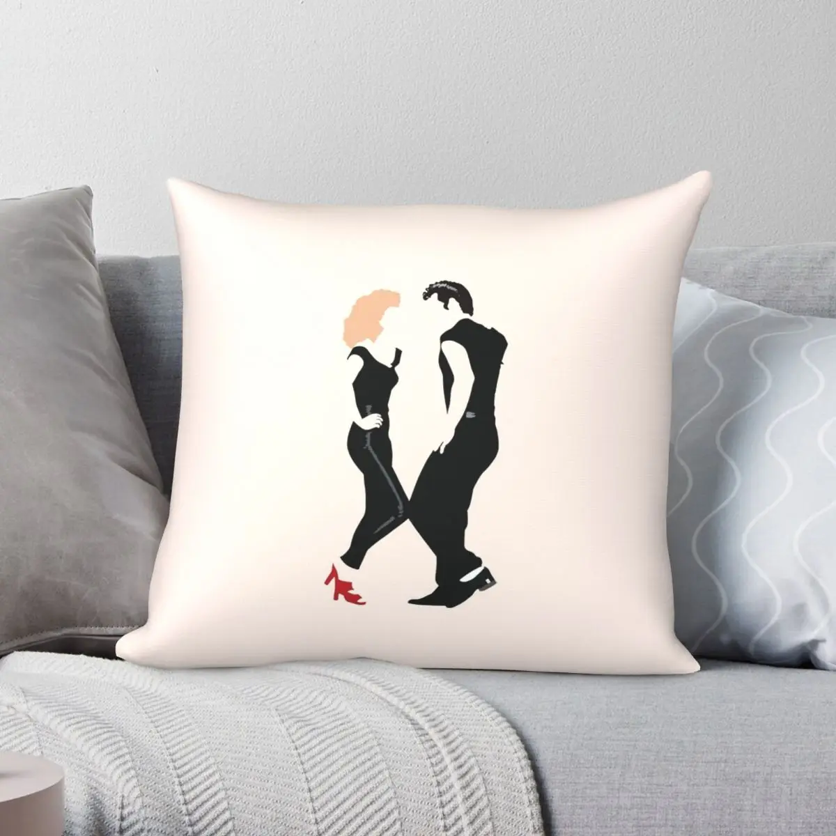 Grease Movie Pillowcase Polyester Linen Velvet Creative Zip Decor Pillow Case Bed Cushion Cover Wholesale