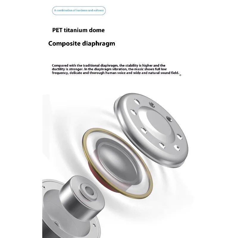 TANCHJIM BUNNY In Earphones Wired With Dual Cavity Dynamic Coil Single Action Drive DSP Chip High Transparency PC Material