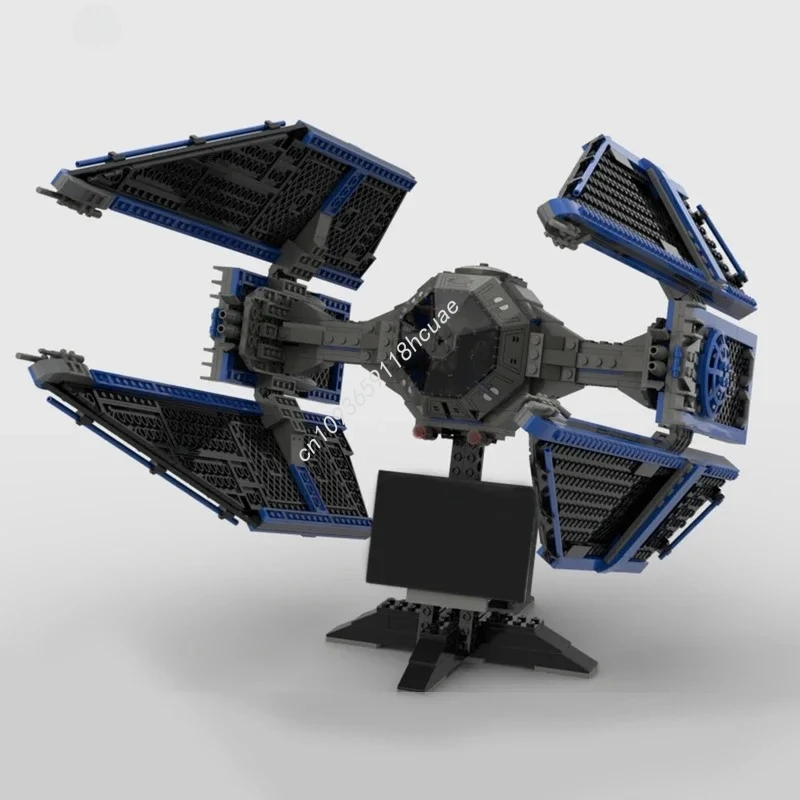

871pcs Moc-7181 Star Battle UCS TIE Interceptor Model Building Blocks Bricks Diy Creative Assembly Educational Toys Gift