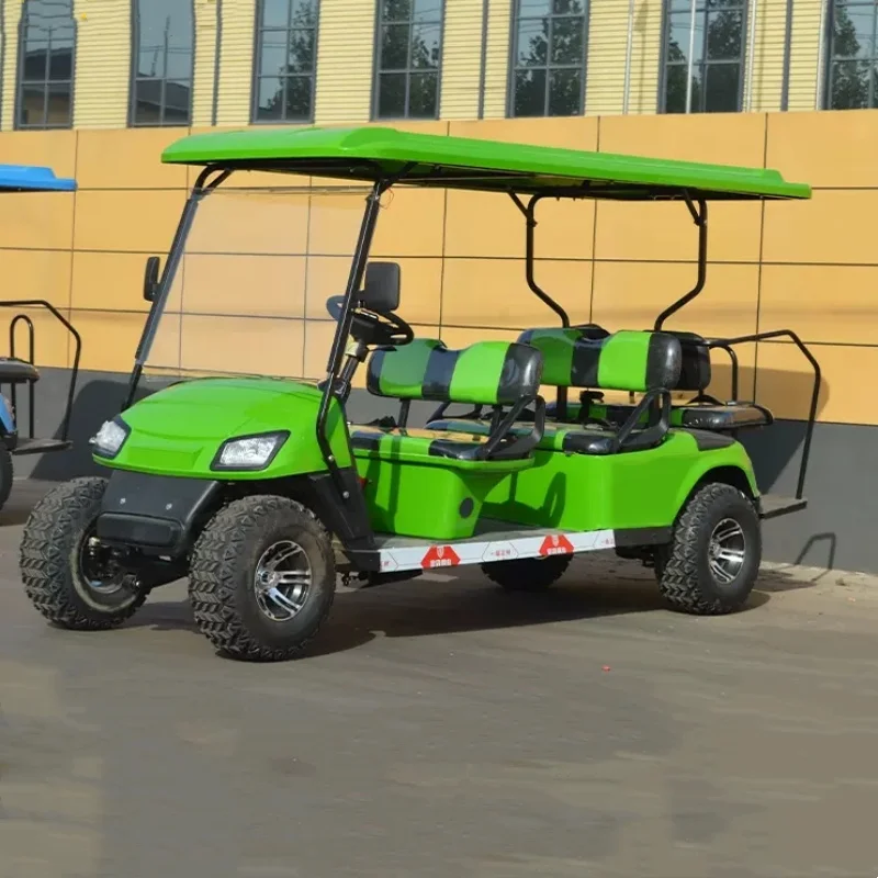 Electric Golf Cart Customizable Powerful Motor 5000W Golf Cart Scenic Sightseeing Car Independent Front Suspension Electric Cars