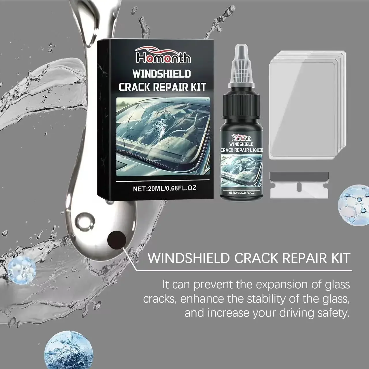 

NEW Car Windshield Cracked Repair Fluid Repair Kit DIY Cars Window Tools Auto Windscreen Glass Scratch Crack Repair Set