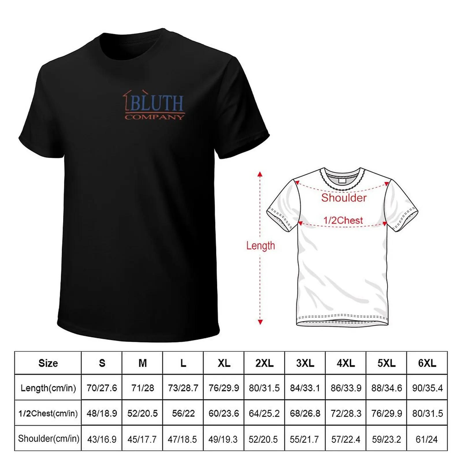 The Bluth Company T-Shirt korean fashion tees Blouse plus size tops shirts men