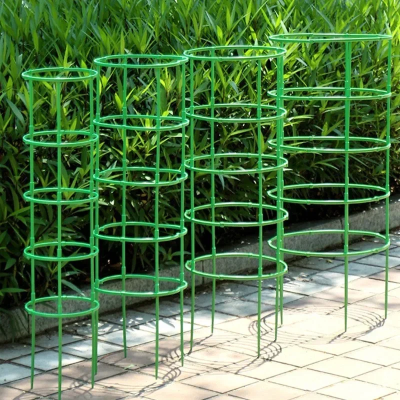 Plant Support Pile Stand Flowers Plant Arrangement Fixing Rod Plants Stake for Garden Supplies Home Yard Planting