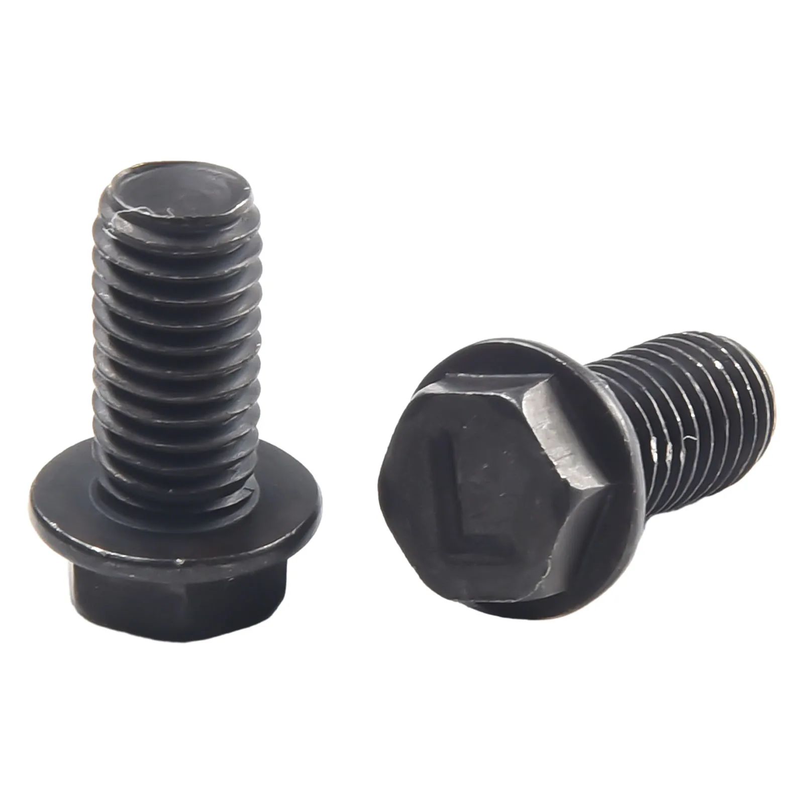 10pcs Screw 6mm 7mm 8mm Marble Machine Anti-thread Screws For Stone Cutting Machines Power Tools Accessories Galvanized Black