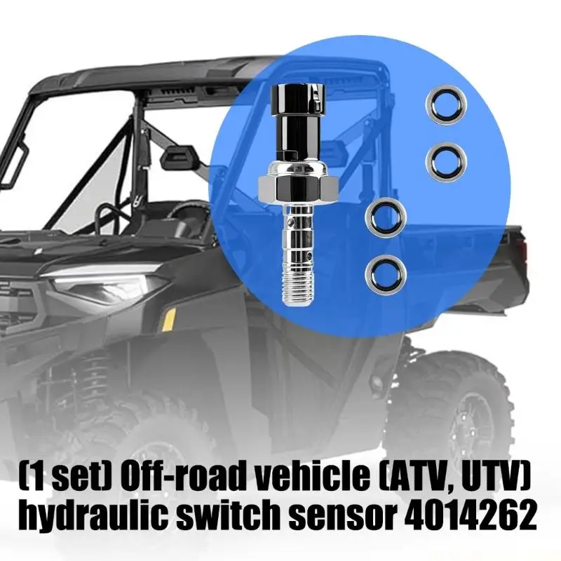 J0MA UTV hydraulic 4014262 with 65 mm metal threaded body use