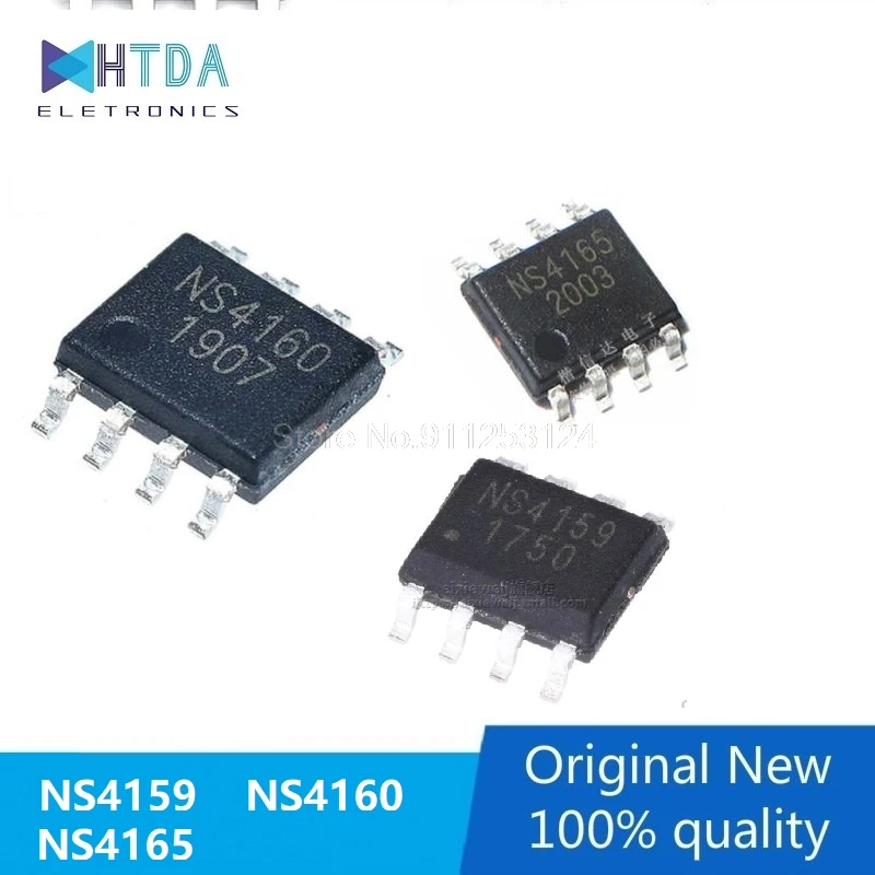 10 unids/lote NS4159 NS4160 NS4165 NS4158 SOP8