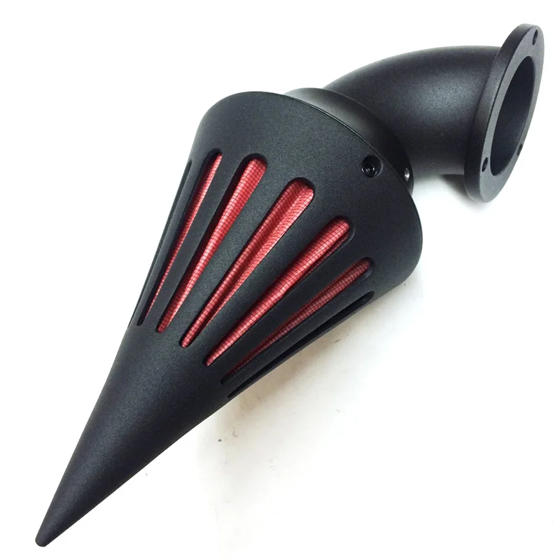 ل هارلي ديفيدسون CV المكربن دلفي V-Twin سبايك منقي هواء مجموعة مرشح K & N دراجة نارية اكسسوارات كروم/أسود