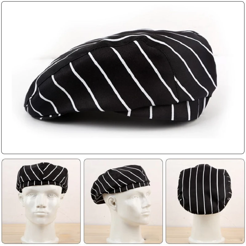 1 Uds. Sombrero de pirata de Chef superior Unisex Hotel restaurante cantina panadería cocina Ropa de Trabajo boina maestro cocinero gorra de visitante sombreros de camarero