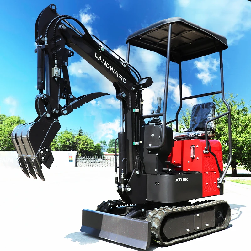 

Customized Full Hydraulic Mini Excavator 1 Ton Household Small Crawler Digger 2 Ton Mini Excavator Farm Orchard Price For Sale