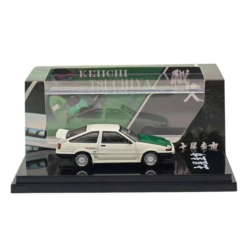 Hobby HJ64 1/64 voor Sprinter Trueno (AE86) Dori Dori Mesh Wheel Drift King HJ646052BDK Diecast Model Auto Miniatuur Collectie