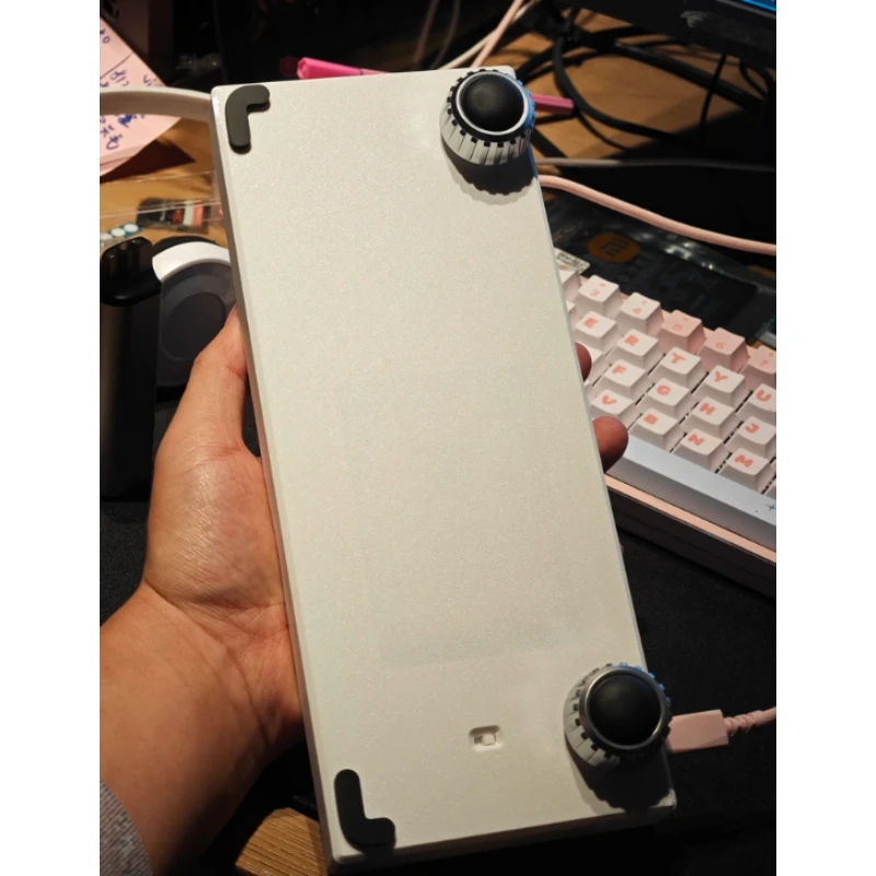 調整可能なキーボードフットライザー-滑り止め高さ調整サポートフィート-メカニカルキーボードとワイヤレスキーボード用-2個セット-ゲームアクセサリー