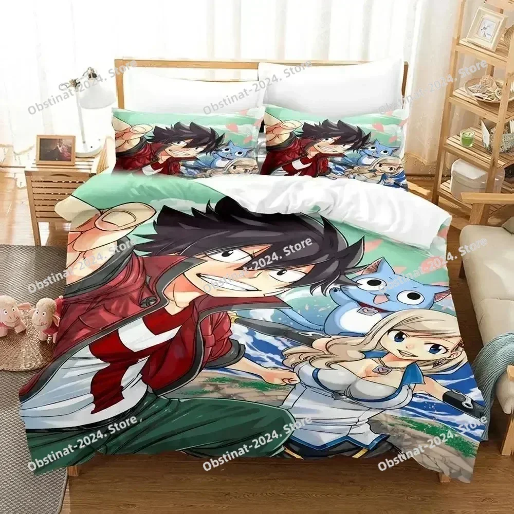 3D Anime Edens Zero Bedding Set Printed single Comforter Quilt Bed Cover Duvet Cover Pillow Case 3 Pieces Sets Kids Adult Size