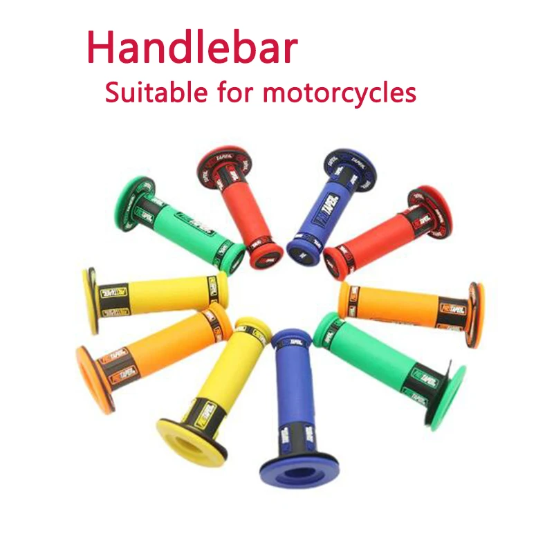 motocross handlebar Motorcycle Grips Protaper Cross Grip Cuffs Handlebar Parts 6 Colors 7/8