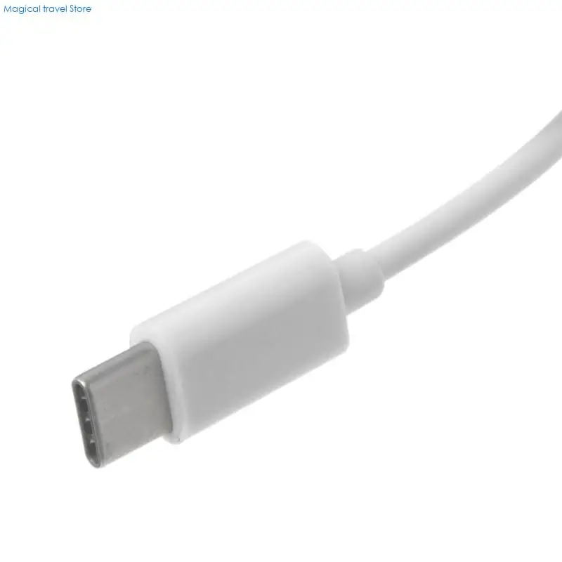 N2UB Multi 3 in 1 USB C Long Cable Charging Cord Multiple Ports Long Charging Cable Type C Connector for Cellphones