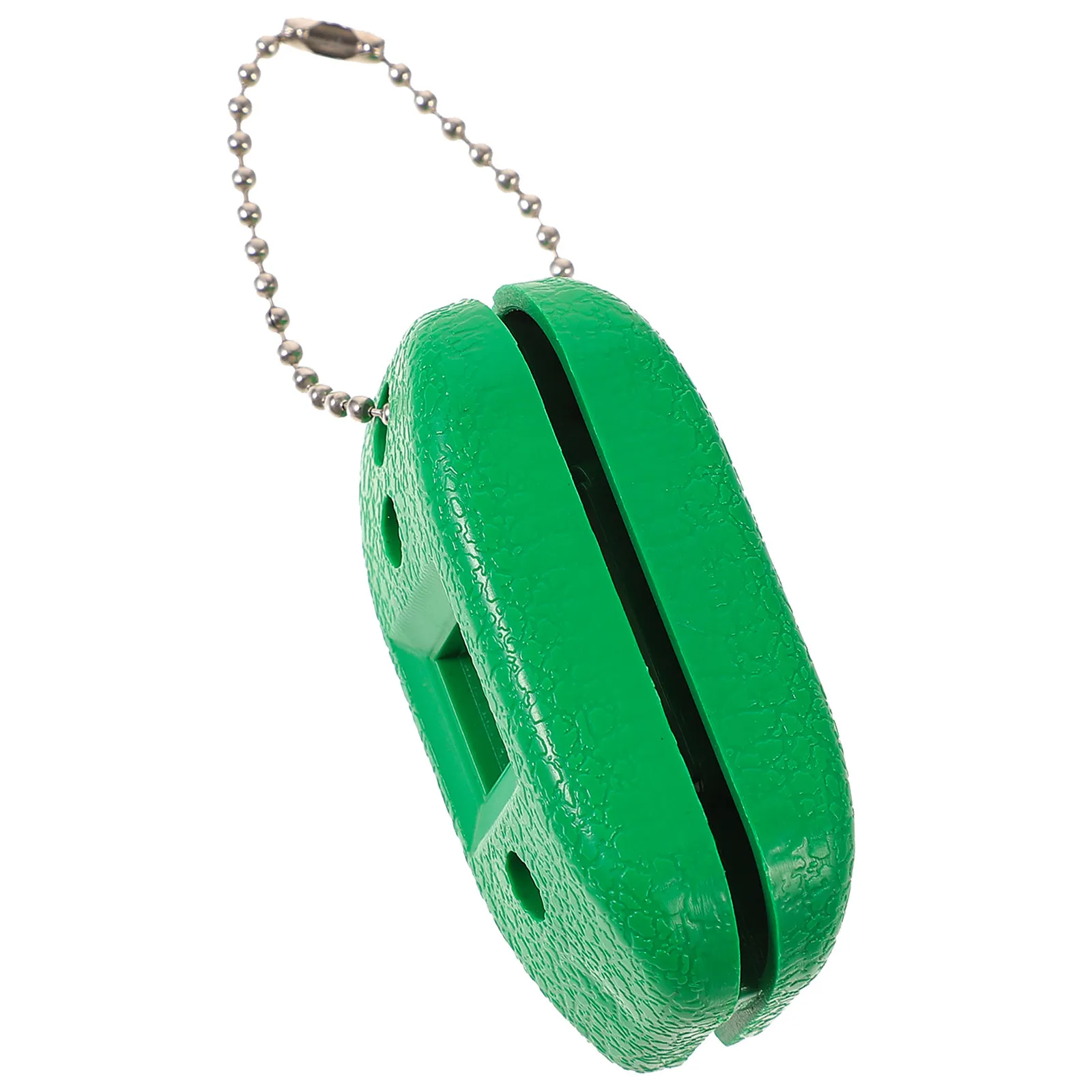 

White Sandstone Ice Shoe Sharpener Hockey Skate Sharpener Portable Key Chain Dual-Sided Adjustable Skid-Proof Ice Skate