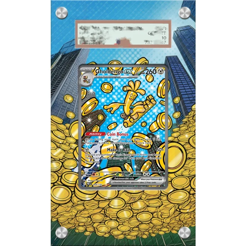 gholdengo pokemon card ex 164/131 Attack 1 Best Pokemon TCG Pocket Gholdengo