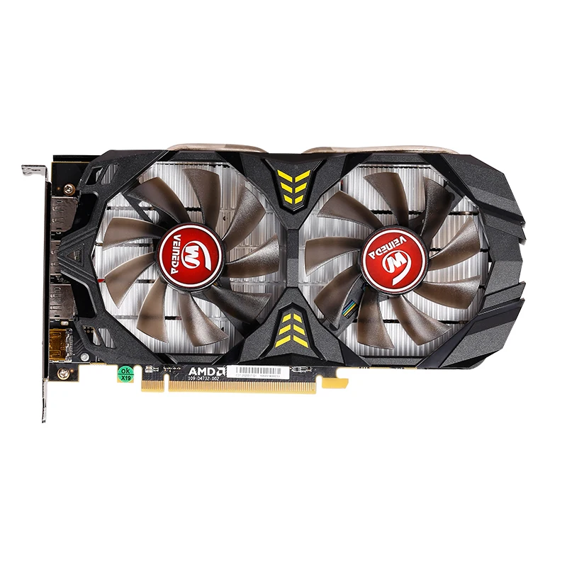 Veineda Graphics Cards RX580 8GB DDR5 GPU rx 580 8GB PC Gaming Video Card Desktop Game Video Card for AMD Radeon Refurbished