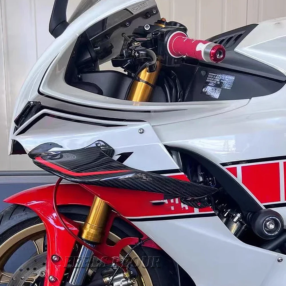 For Yamaha YZF R1 2020-2025 YZF R1 R1M 2020-2025 Motorcycle Accessories Fixed Wing Fairing Small Wing Spoiler Aerodynamic Wing