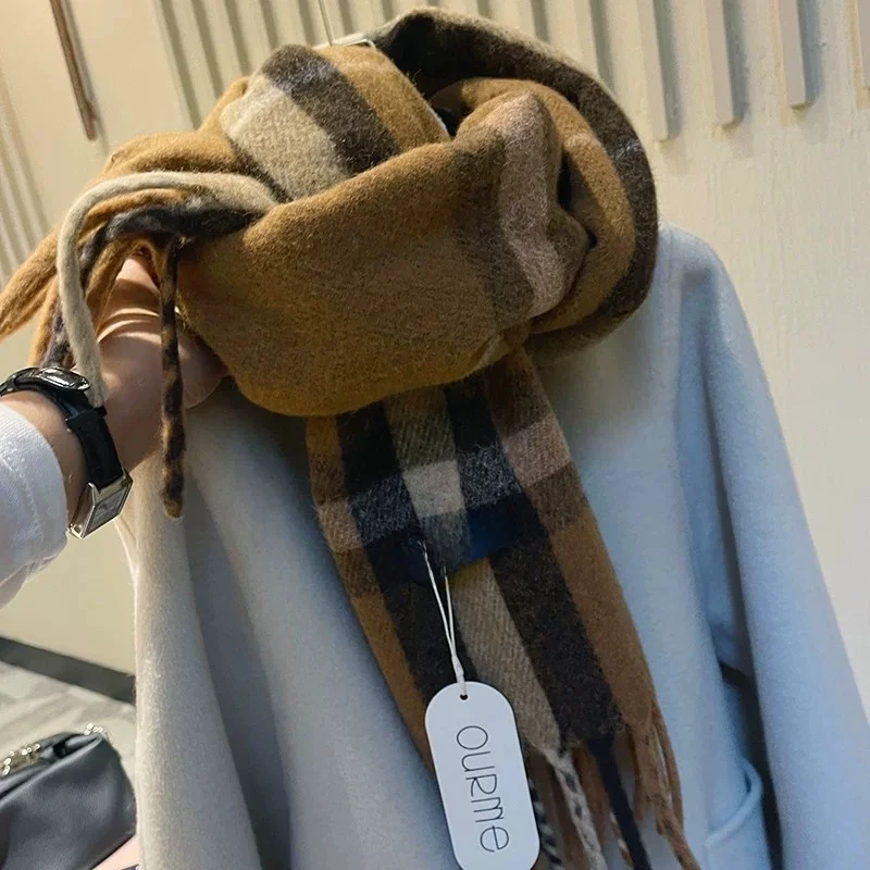 Echarpe-en-laine-a-carreaux-cyrena-kaer-pour-femme-motif-retro-kaki-style-coreen-longue-et-rectangulaire-pour-l'hiver