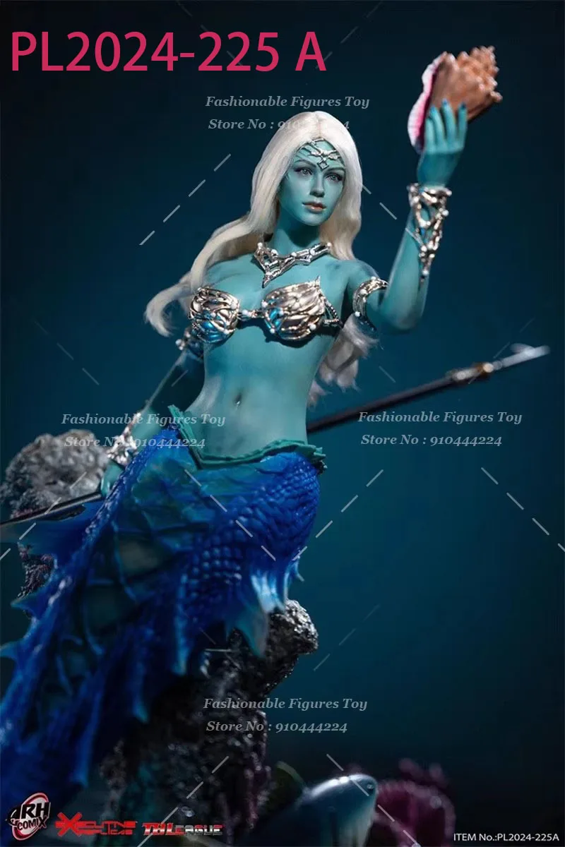 TBLeague PL2024-225 1/6 Women Soldier Beauty Mysterious Aquatic Animal Fish Elf Full Set 12Inch Action Figure Model Collection