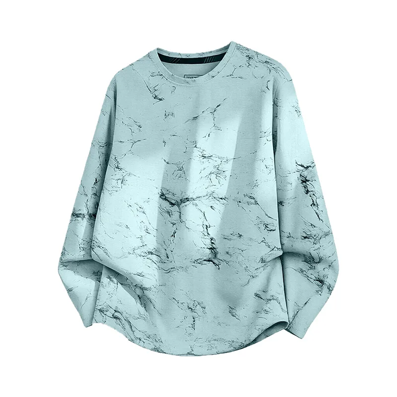 

Men's quick-drying long-sleeved sports T-shirt men's top for outdoor running workout shirt