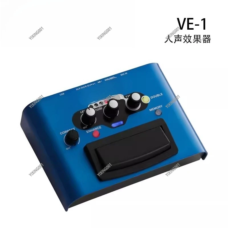 Vocal Harmony Processor Pedal Acoustic Guitar Vocal Effect Stompbox Portable Multi‑Effects Unit for Live Performance