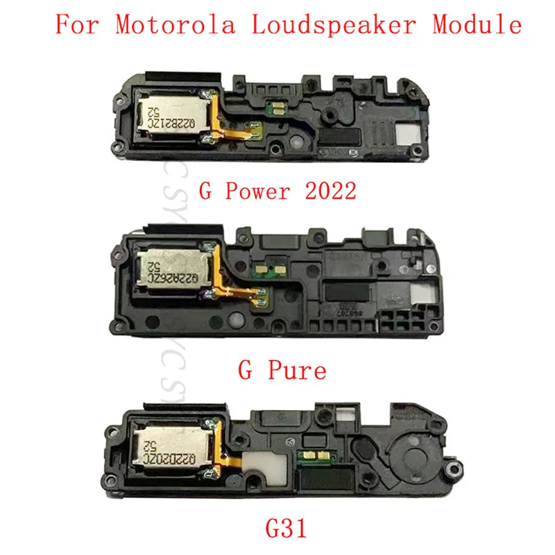 Loudspeaker Buzzer Ringer Flex Cable For Motorola Moto G Pure G Power 2022 G31 G41 G71 G51 Loudspeaker Module Repair Parts