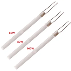 1pc 60/80/100W Soldering Iron Core Heatering Heating Elements 220V Ceramic Adjustable Temperature Replacement Weldings Tool