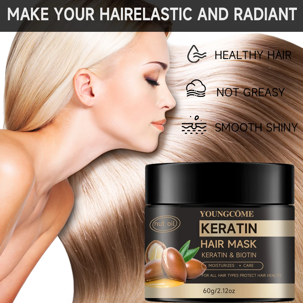 YOUNGCOME Rosemary Hair Mask for Skin Hair Care Romotes Relaxation Improves Scalp Health Suitable for Aromatherapy Massage