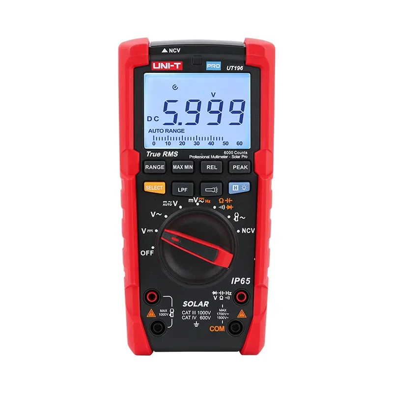 UT196 True RMS solar digital multimeter DC 1700V