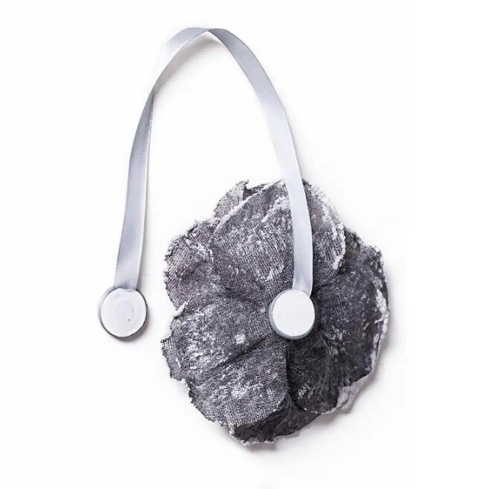 Flower Shape Window Curtain Tieback Magnetic Buckle Drape Holdback Home Decor