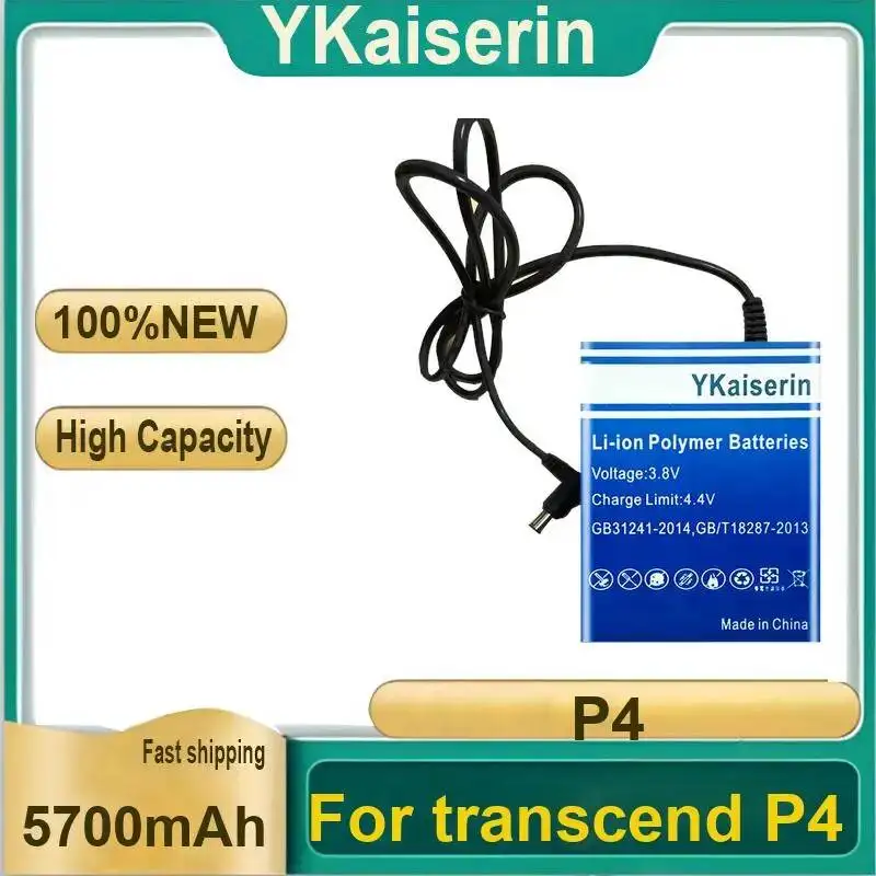 

Аккумулятор для аппарата от храпа Respiratory Snore Machine, замена для Transcend P4 Premium, 5700 мАч, гарантия + номер отслеживания