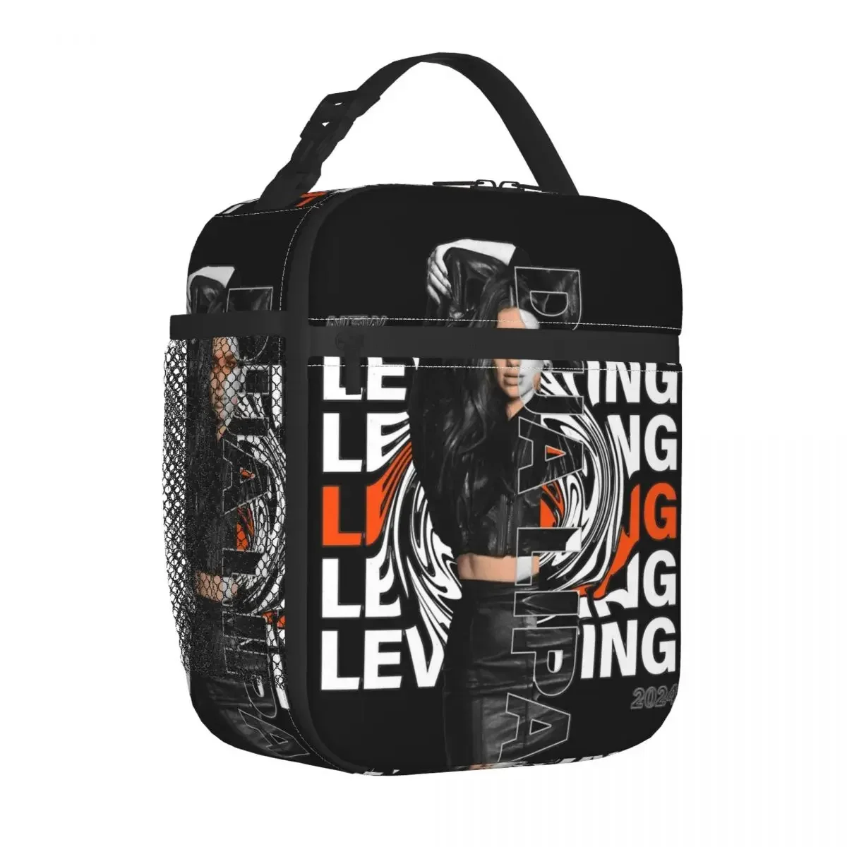 

Изолированные Ланч-боксы D-Dua Lipa Singer Merch, контейнер для еды, повседневный охладитель, термальный Ланч-бокс для школы