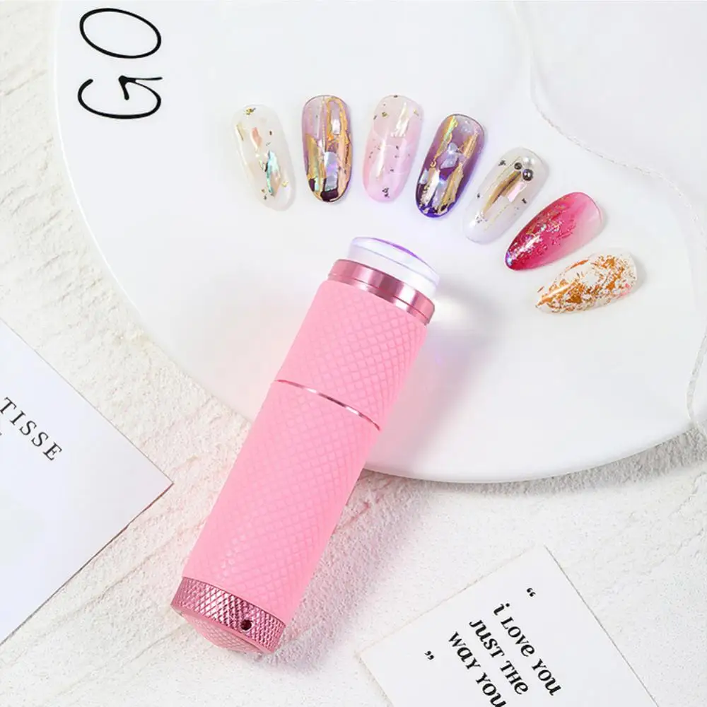 Mini-Pers Nagellampgel Nagellak Snel Snel Manicure Lamp Nail Art Uv Lamp Manicure Tool Siliconen Nagellamp Nageldroger