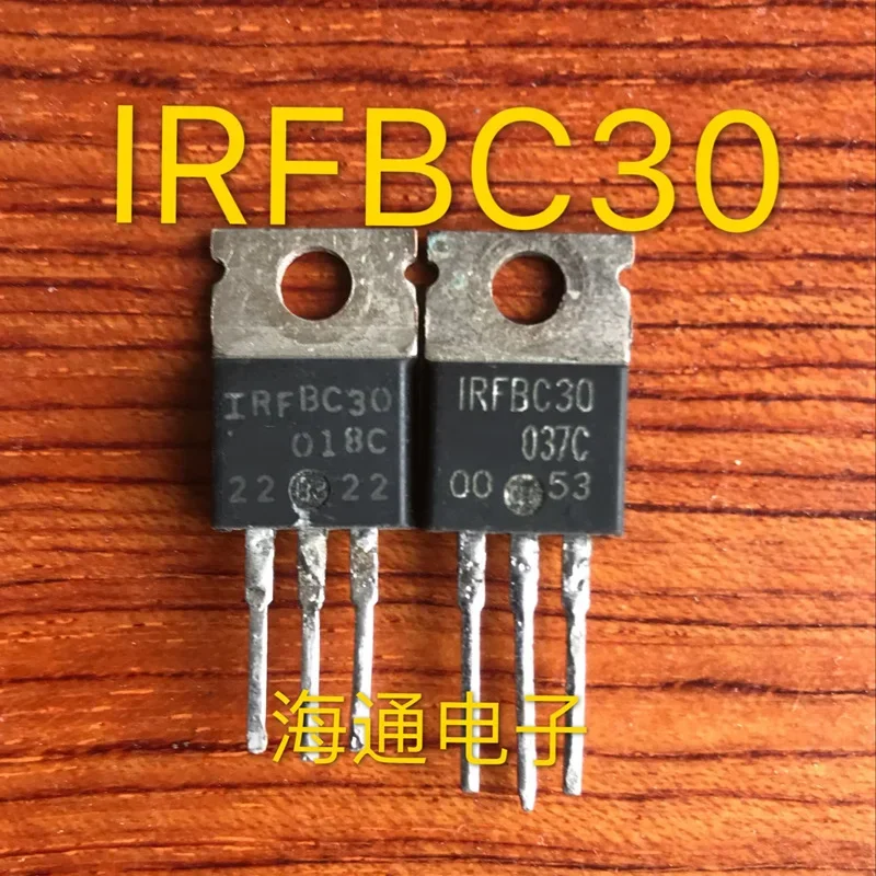 10pcs/lot IRFBC30 IRFBE30 IRFBF30 TO-220 MOSFET 600V 3.6A TO220AB