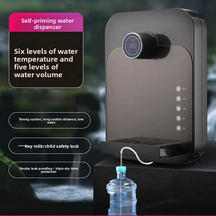 Electric Wall-Mounted Instant-Heating Pipeline Water Dispenser Large Flow Self-Priming 2000W Household Direct Drinking Machine
