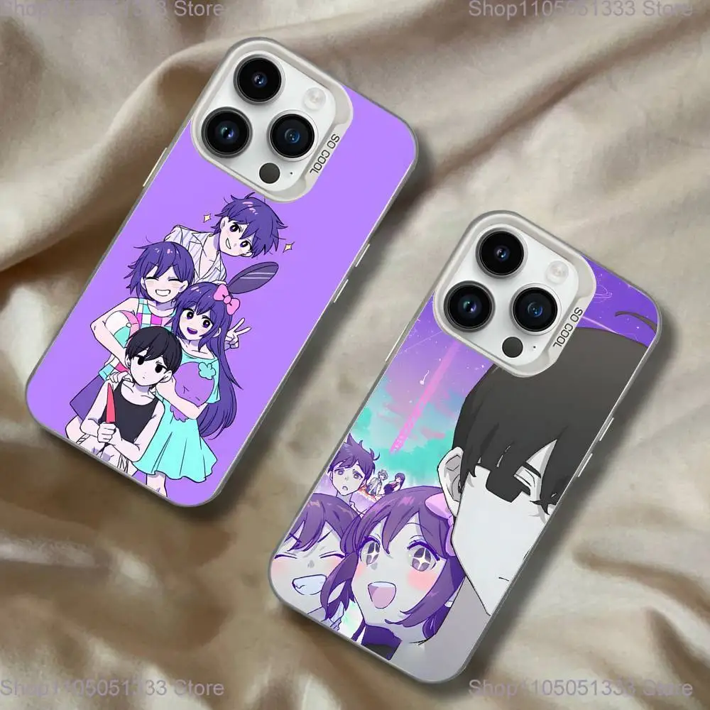 

O-Omori Game Phone Case For iPhone 16,15,14,13,12,11,Pro,XS,Max,Plus,Mini,SE White Candy Matte Shockproof Cover