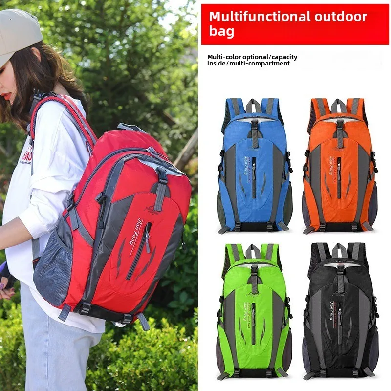 

Portable Outdoor Mountaineering Bag Large-capacity Travel Bag Waterproof Men's and Women's Backpack Lightweight Travel Backpack