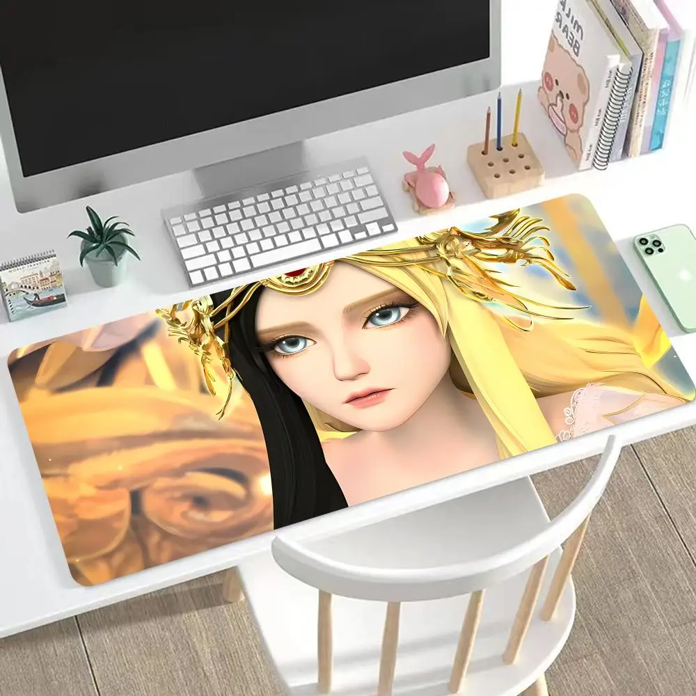 

Fairy Dream Leaf Lori Ray Mouse Pad Cute HD Mousepad Pad Extended Gaming Keyboard LargeMousepad 90x40cm XXL Gamer Mousepad