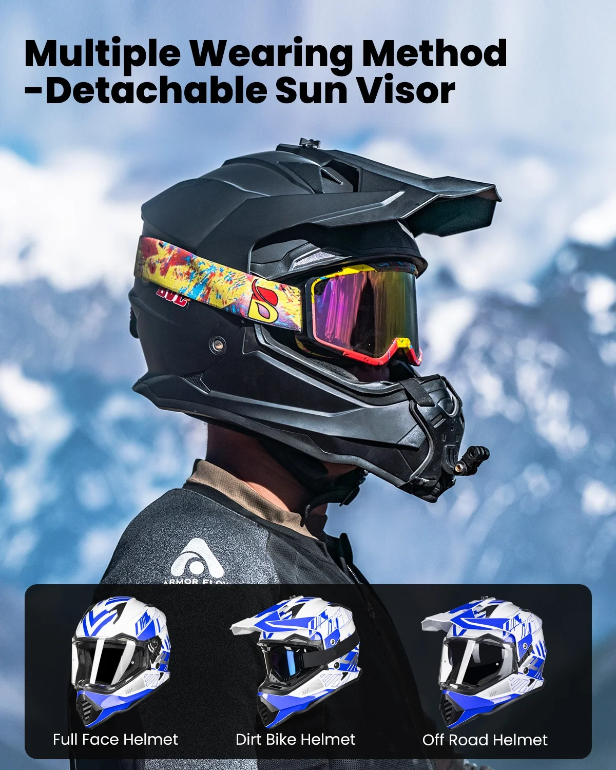 ILM Dual Sport Adventure Motor – Dual Sport Helmet Adventure Bewertung und Preis