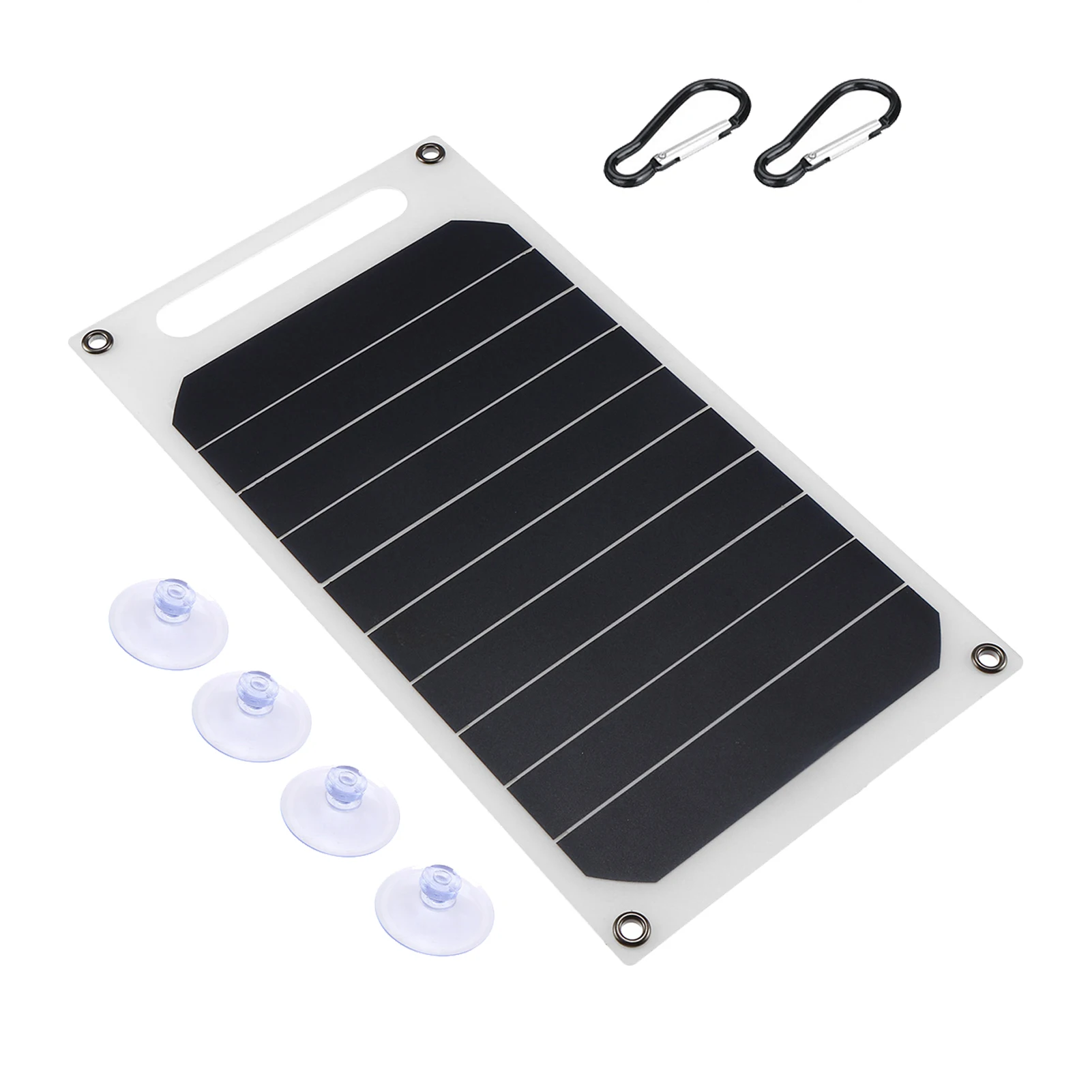 Mini Solar Panel Slim Light Solar Cell USB Battery Charger Portable Solar Battery Chargers USB Solar Bank For Phone Car Charger