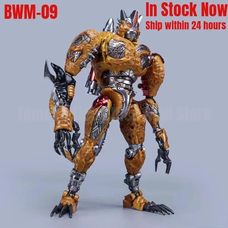 In Stock Transformation TransArt Toys TA BWM-09 BWM09 Cheetor Third Generation Beast Wars Machines 22CM Action Figure Collection