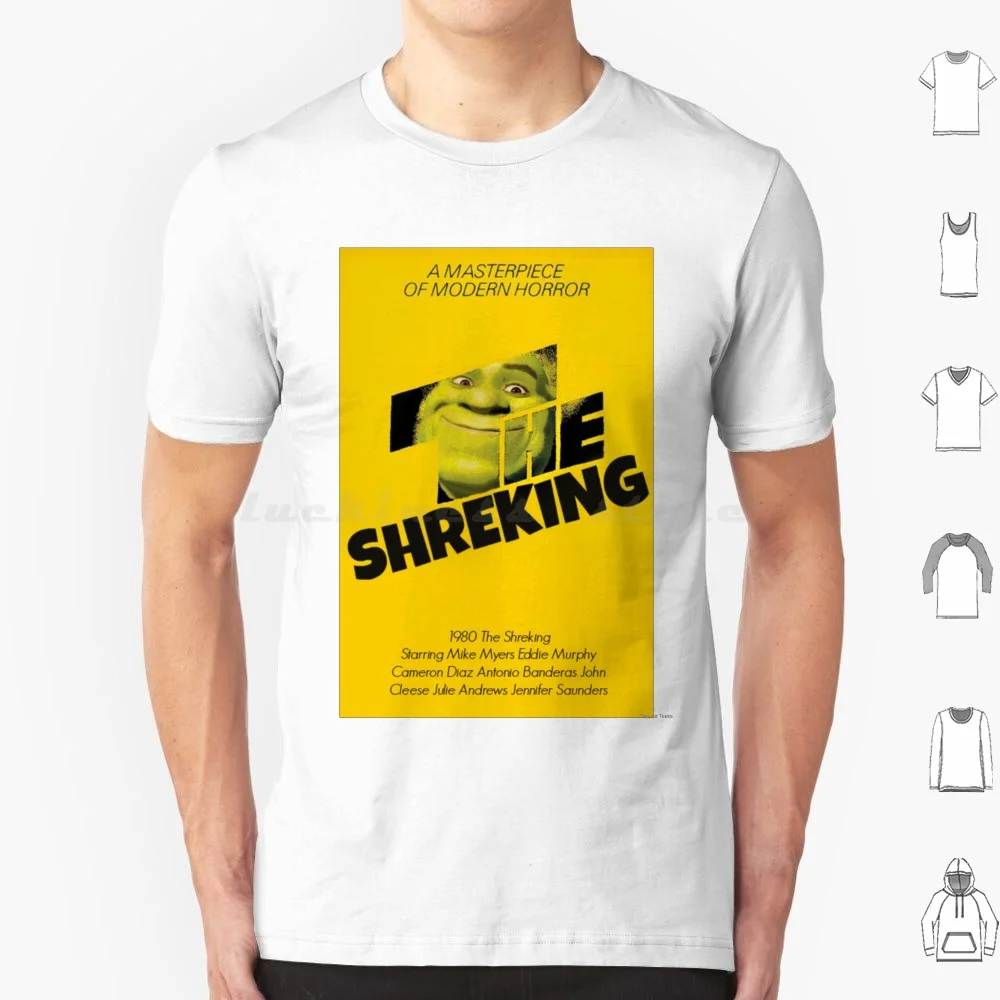 The Shreking ( Yellow ) T Shirt Big Size 100% Cotton Memes Funny Memes Dank Memes Shrek Memes Shrek Gaming Movies 1980s 1980