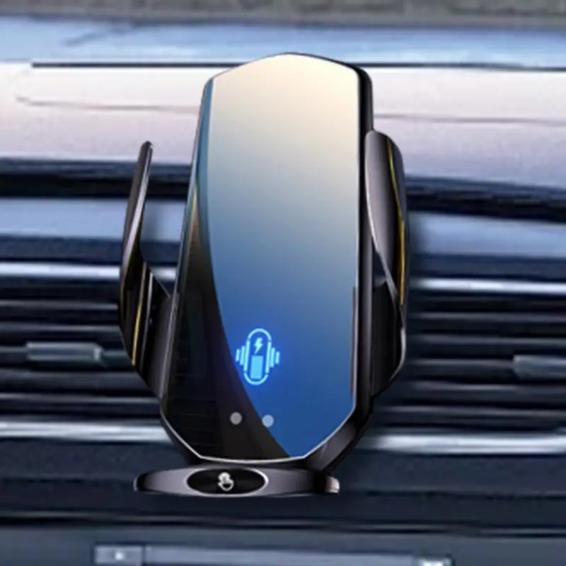 Wireless Car Charger Car Wireless Auto-Clamping Phone Charger Wireless Flash Charging Phone Holding Tool for Windshield Air