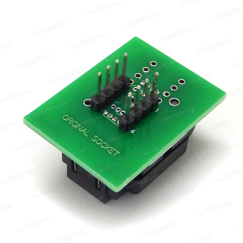 2026 En stock Socle d'adaptation IC 8*6 pour DFN8 QFN8 vers DIP8, avec broche centrale, compatible DFN8 MLF8 QFN8