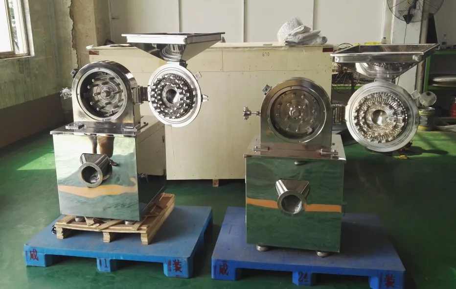 

CW Universal Pin Mill Grinder Stainless Steel Hammer Mill Herb Spice Pulverizer Machine