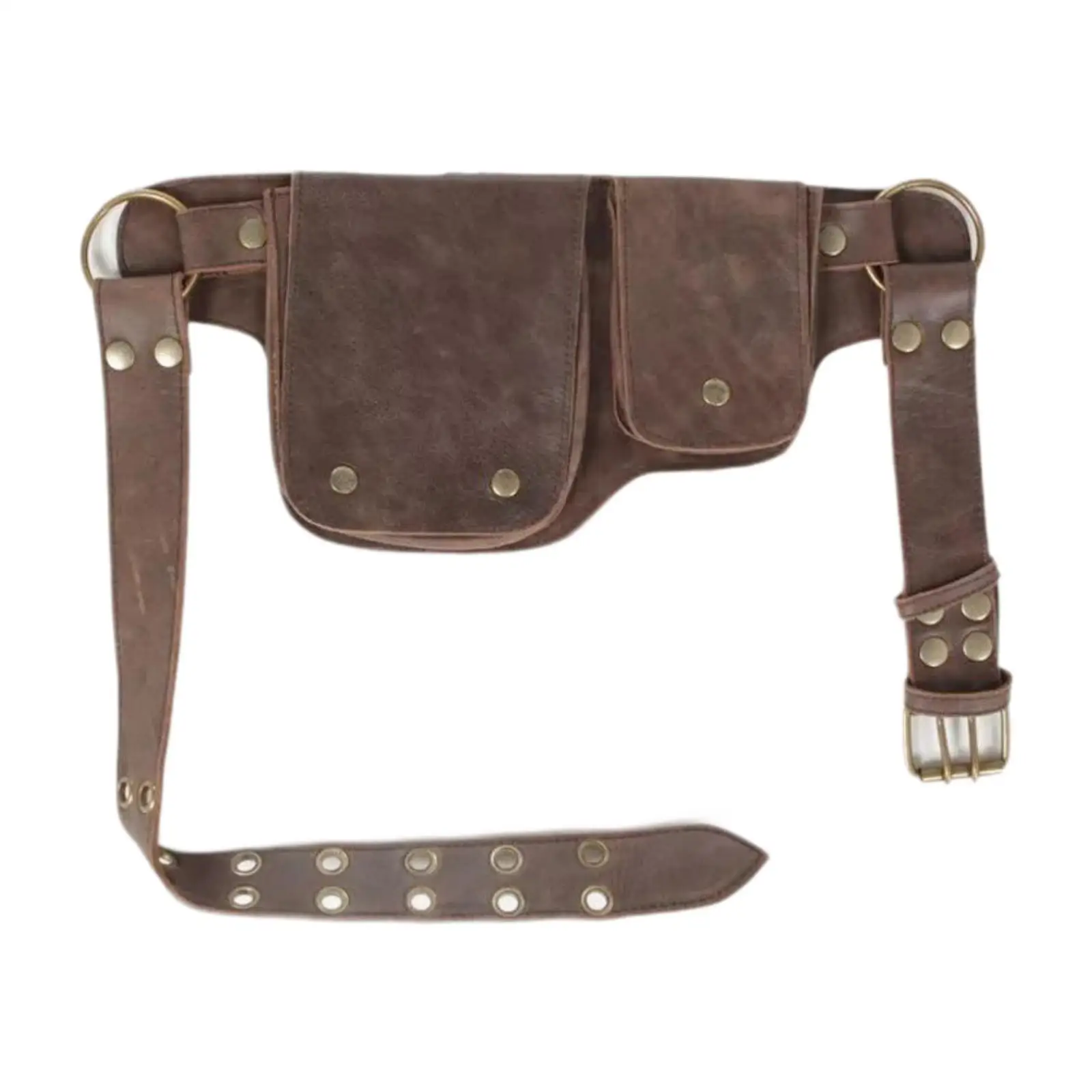 Medieval Belt Pouch Role Play  Renaissance Belt Festival Pouch for Party Stage Show Travel Hiking Festival Men Women