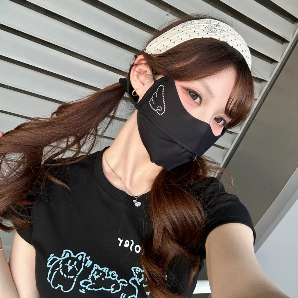 

original little wings facial mask Portable Breathable Anti-UV Dustproof Riding Face Mask Washable Outdoor Sports decoration