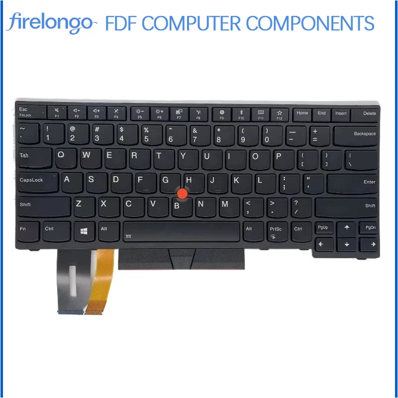 New Original for Lenovo ThinkPad T480S T495 T490 P43S Backlit Keyboard 01YP280